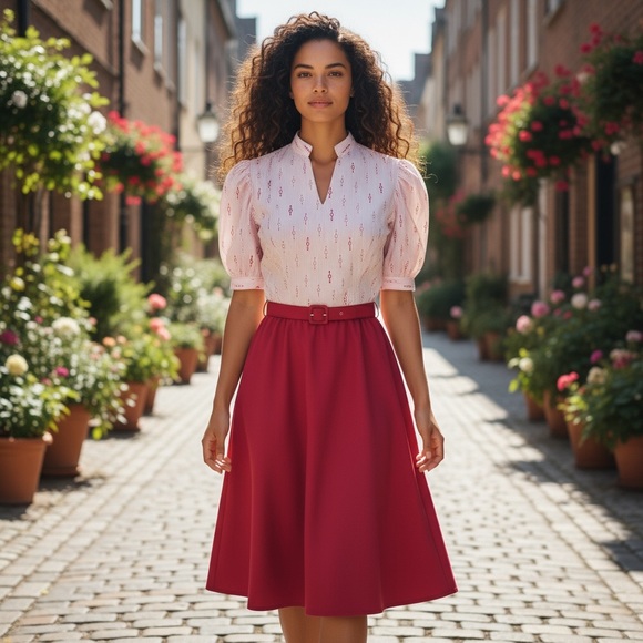 Dresses & Skirts - Vintage Malouf 70’s dress with belt